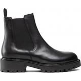 Blockklack Kängor & Boots Vagabond Kenova - Black Cow Leather