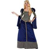 Blå - Historiska Dräkter & Kläder Th3 Party Medieval Princess Costume for Women
