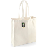 Kanvas Tygkassar Westford Mill Fairtrade Cotton Classic Shopper Bag - Natural