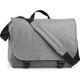 Gråa Handväskor BagBase Digital Messenger Bag - Grey Marl