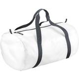 BagBase Väskor BagBase Packaway Barrel Bag - White