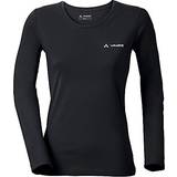 Vaude Dam - Ekologiskt material T-shirts Vaude Women's Brand Longsleeve T-shirt - Black