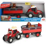 Ljus Traktorer Dickie Toys Happy Massey Ferguson Animal Trailer