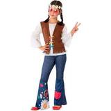 60-tal - Specialeffekter Maskeradkläder Th3 Party Hippie Costume for Children