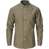 Dam - Oxfordskjortor - Skinnjackor Colorful Standard Organic Button Down Shirt Unisex - Dusty Olive