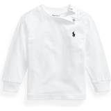 Ralph Lauren T-shirts Barnkläder Ralph Lauren Polo Baby Boys Long Sleeve T-shirt - White