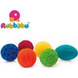 Rubbabu Babyleksaker Rubbabu Set of 6 sensory sports balls