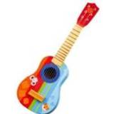 Sevi Musikleksaker Sevi Colorful, wooden guitar with a mouse and a kitten (82012)
