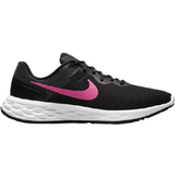 Skor Nike Revolution 6 Next Nature W - Black/Iron Grey/Hyper Pink