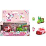 Hello Kitty Leksaksfordon Hello Kitty Apple Bil & Keroppi Coconut Skoter Dickie Toys