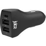 Juice Batterier & Laddbart Juice 18W 3-Port Car Charger with Power Delivery