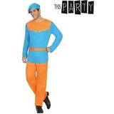 Herrar - Orange Maskeradkläder Th3 Party Haystack Suit for Adults Blue