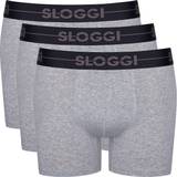 Sloggi herr Sloggi Men Go Shorty 3-pack - Grey