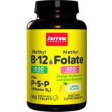Jarrow Formulas Vitaminer & Mineraler Jarrow Formulas Methyl B-12 & Methyl Folate Lemon 100 st