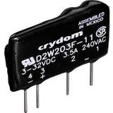 Crydom Apparatskåp Crydom Halvledar-relä D2W202F D2W202F Belastningsström (max. 2 A Växelspänning (max. 280 V/AC Nollspänning 1 st