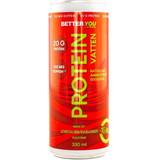 Proteindrycker Sport- & Energidrycker Better You Protein water Strawberry/Rhubarb 330ml 1 st