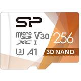 Micro sd kort 256gb Silicon Power Superior Pro microSDXC Class 10 UHS-I U3 V30 A1 256GB
