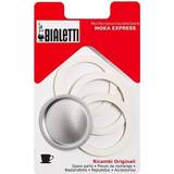 Bialetti 3 Gasket with 1 Filter Plate for 2 Cups Moka Pot