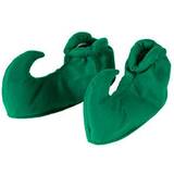 Grön - Unisex - Övrig film & TV Maskeradkläder Vegaoo Elf Shoe Covers Green