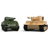 Airfix Modellsatser Airfix Classic Conflict Tiger 1 vs Sherman Firefly