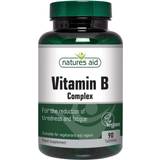 Natures Aid D-vitaminer Vitaminer & Mineraler Natures Aid Vitamin B Complex 90 Tablets