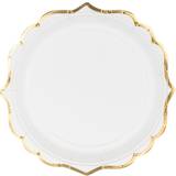 Baby - Guld Festprodukter PartyDeco Disposable Plates 6-pack