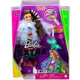Barbie rainbow Barbie Extra The Stars Doll with a Crocodile
