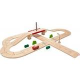 Plantoys Wooden Car Circuit and Accessories