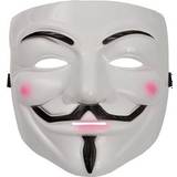 V för Vendetta - Vit Maskeradkläder Ciao V for Vendetta Anonymous Mask