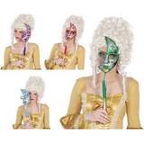 Damer - Multifärgad Maskeradkläder Atosa Ögonbindel Måne Glitter