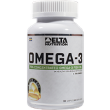 Delta Nutrition Fettsyror Delta Nutrition Omega-3, 90 caps
