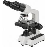 Bresser mikroskop Forskare 40-1000x aluminium vit/svart