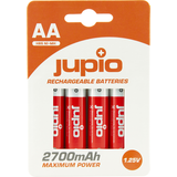 Jupio Batterier - Laddningsbara standardbatterier Batterier & Laddbart Jupio JRB-AA2700 Compatible 4-pack