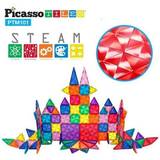 Plastleksaker Träklossar Picasso-Tiles 101 bitar MINI