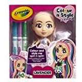 Crayola Dockor & Dockhus Crayola Doll Color'n'Style Friends Lavender
