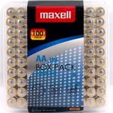 Alkalisk Batterier & Laddbart Maxell LR6 AA 100-pack