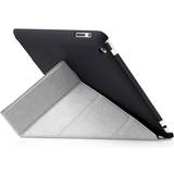 Apple iPad 4 Surfplattaskal Pipetto iPad 2/3/4 Origami-fodral Svart