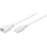 MicroConnect Kabelförlängare & Kabelförgrenare MicroConnect Power Cord C13 C14 3m White