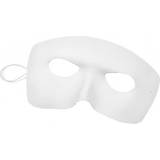 Plast Halvtäckande masker Harlekin Vit Masker