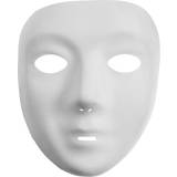 Plast Maskerad Ansiktsmasker Helmasker Vit