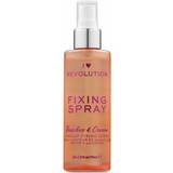 Kräm Setting sprays Revolution Beauty Fixing Spray Peaches & Cream 100ml