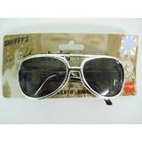 Smiffys Guld Maskeradkläder Smiffys Elvis Solglasögon Silver