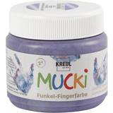 Mucki Fingerfärg, metallic lila, 150 ml/ 1 burk