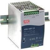 Mean Well Apparatskåp Mean Well SDR-480-24 DIN-skena nätaggregat 24 V/DC 20 A 480 W 1 x