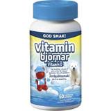 Vitaminer & Mineraler Active Care Vitaminbjörnar D-vitamin 60 tuggisar