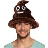 Skämt & Humor Huvudbonader Vegaoo Emoji Poop Hatt