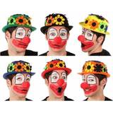 Maskerad Hattar Th3 Party Hatt Clown Virágok