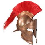 Brun - Fighting Maskeradkläder vidaXL Greek Warrior Helmet Antique Replica Larp Copper Steel
