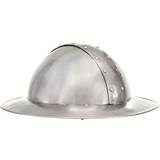 Medeltid - Silver Maskeradkläder vidaXL Medieval Knight Helmet Antique Replica Larp Silver Steel