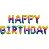 Text- & Temaballonger PartyDeco Text & Theme Balloons Happy Birthday